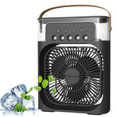 Mini Portable Air Cooler Fan with Evaporative Cooling | 3-Speed Personal Air Conditioner | Random Color