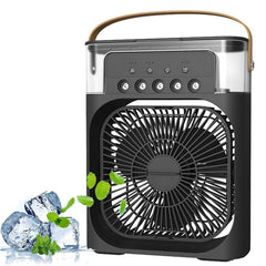 Mini Portable Air Cooler Fan with Evaporative Cooling | 3-Speed Personal Air Conditioner | Random Color