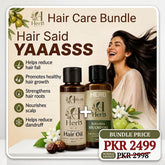 Herb Beauty - Hair Care Bundle | Strengthening Hair Oil + Refreshing Shampoo | Nourish, Strengthen, Revive
