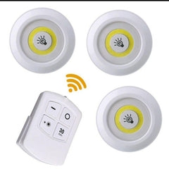 Remote Control LED Lights (Pack of 3)