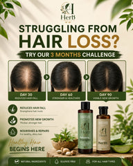 Herb Beauty - Hair Care Bundle | Strengthening Hair Oil + Refreshing Shampoo | Nourish, Strengthen, Revive