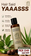 Herb Beauty - Hair Care Bundle | Strengthening Hair Oil + Refreshing Shampoo | Nourish, Strengthen, Revive